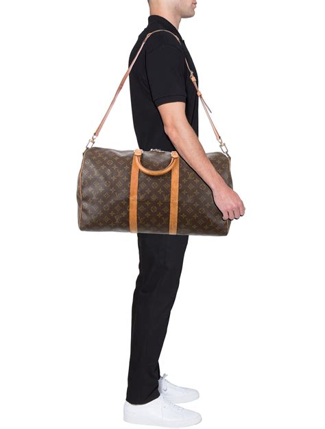 louis vuitton bandouliere keepall|Louis Vuitton Keepall 50 price.